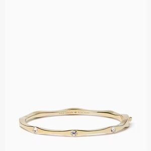 KATE SPADE NEW YORK heavy metals wave bangle NWT